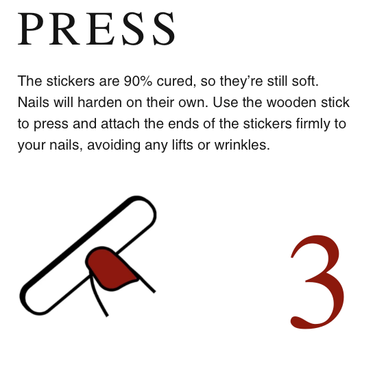 [ÉDGEU] Perfect Gel Nail Wraps - No UV Needed Nail Sticker (VERY PERI TRICK)