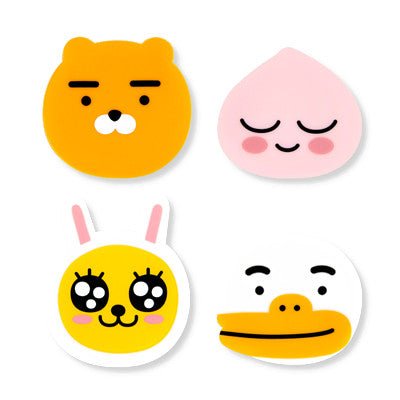 KAKAO FRIENDS Character Face Erasers Pack (10 PCS) - SkoopMarket