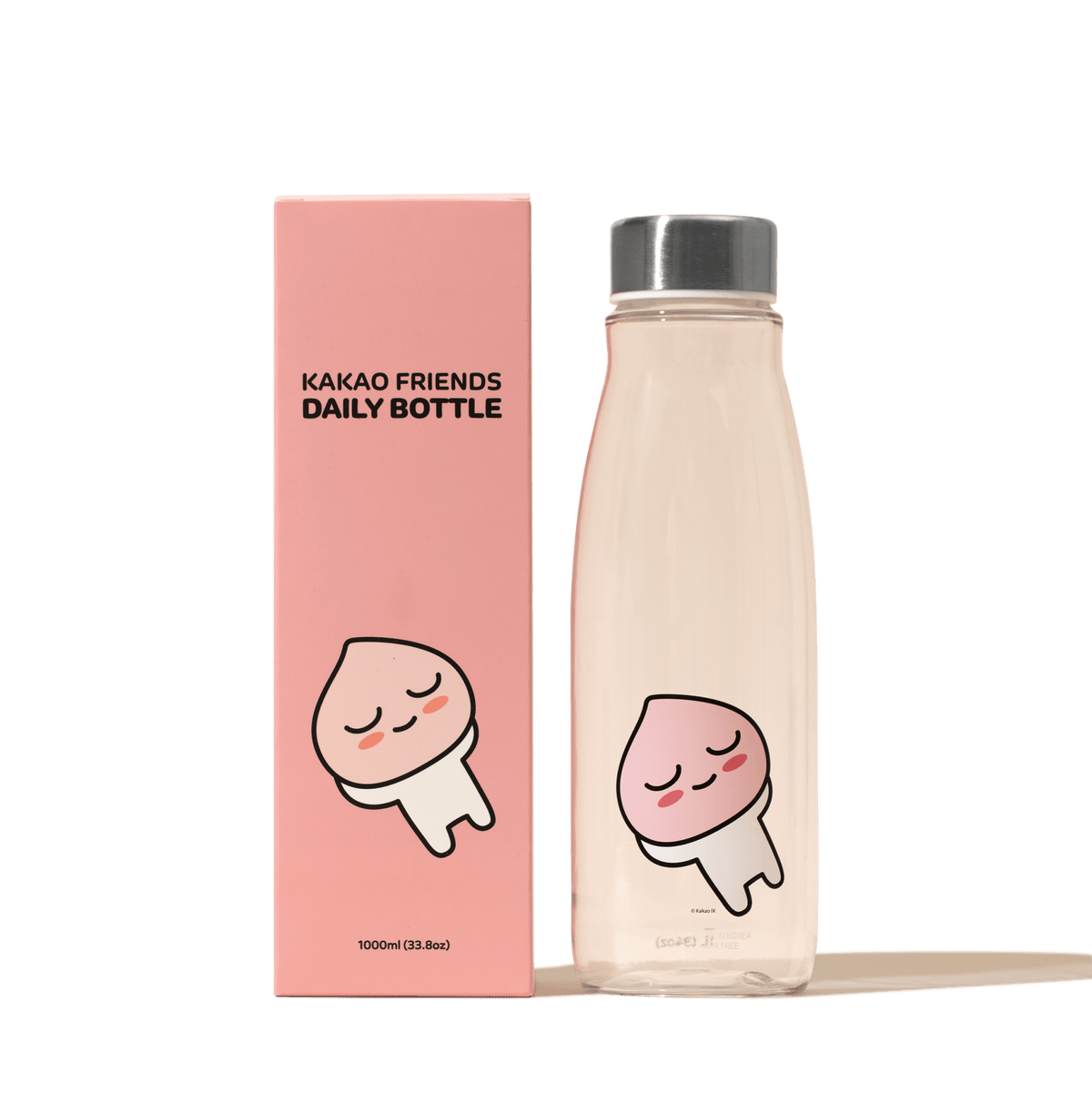 KAKAO FRIENDS Cute Character BPA Free Non-Toxic Tritan Stainless Steel Cap Water Bottle - SkoopMarket