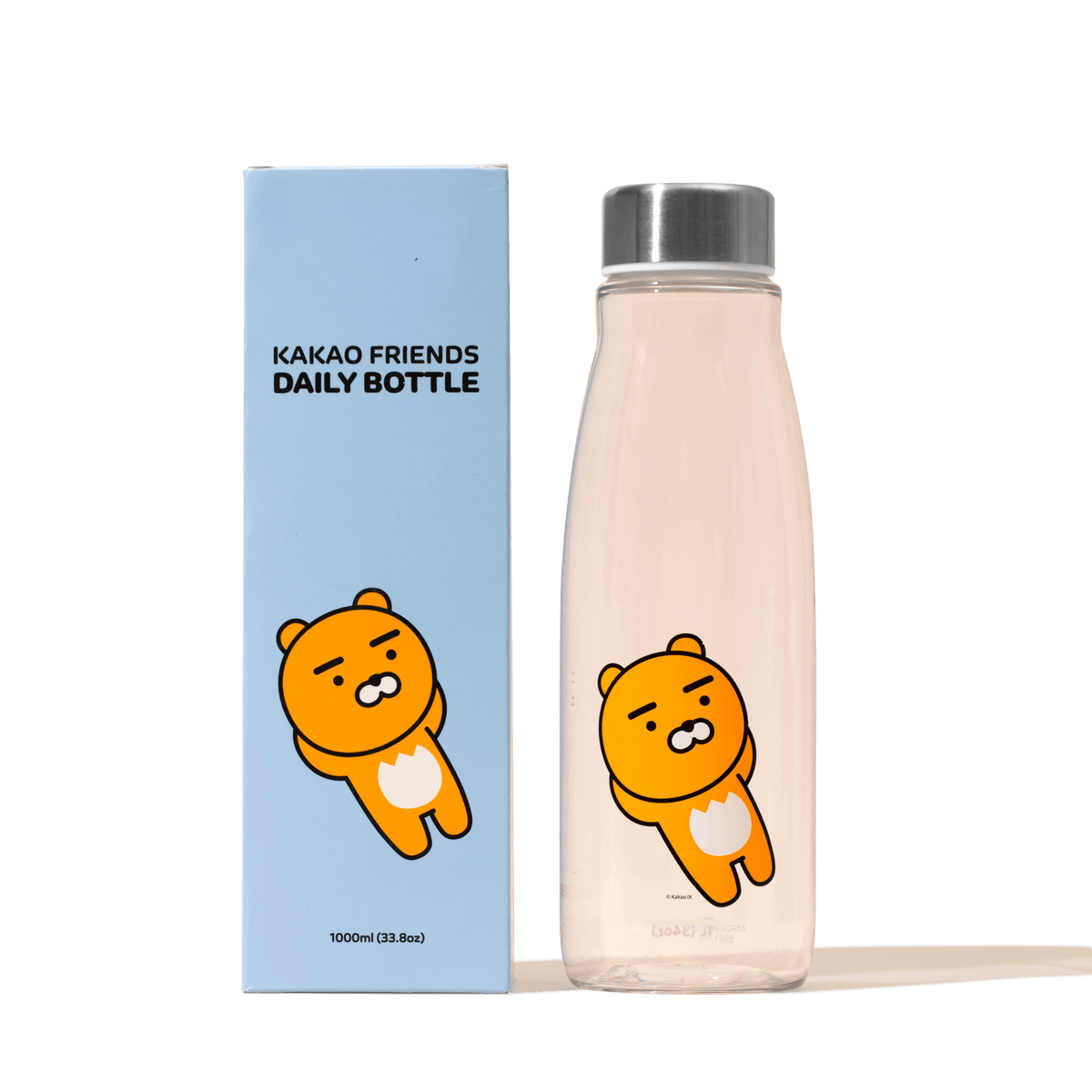 KAKAO FRIENDS Cute Character BPA Free Non-Toxic Tritan Stainless Steel Cap Water Bottle - SkoopMarket