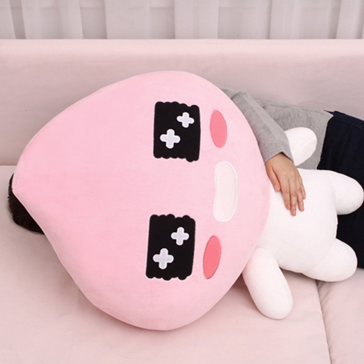 KAKAO FRIENDS Soft Collectible Gift Character Giant Doll (APEACH) - SkoopMarket