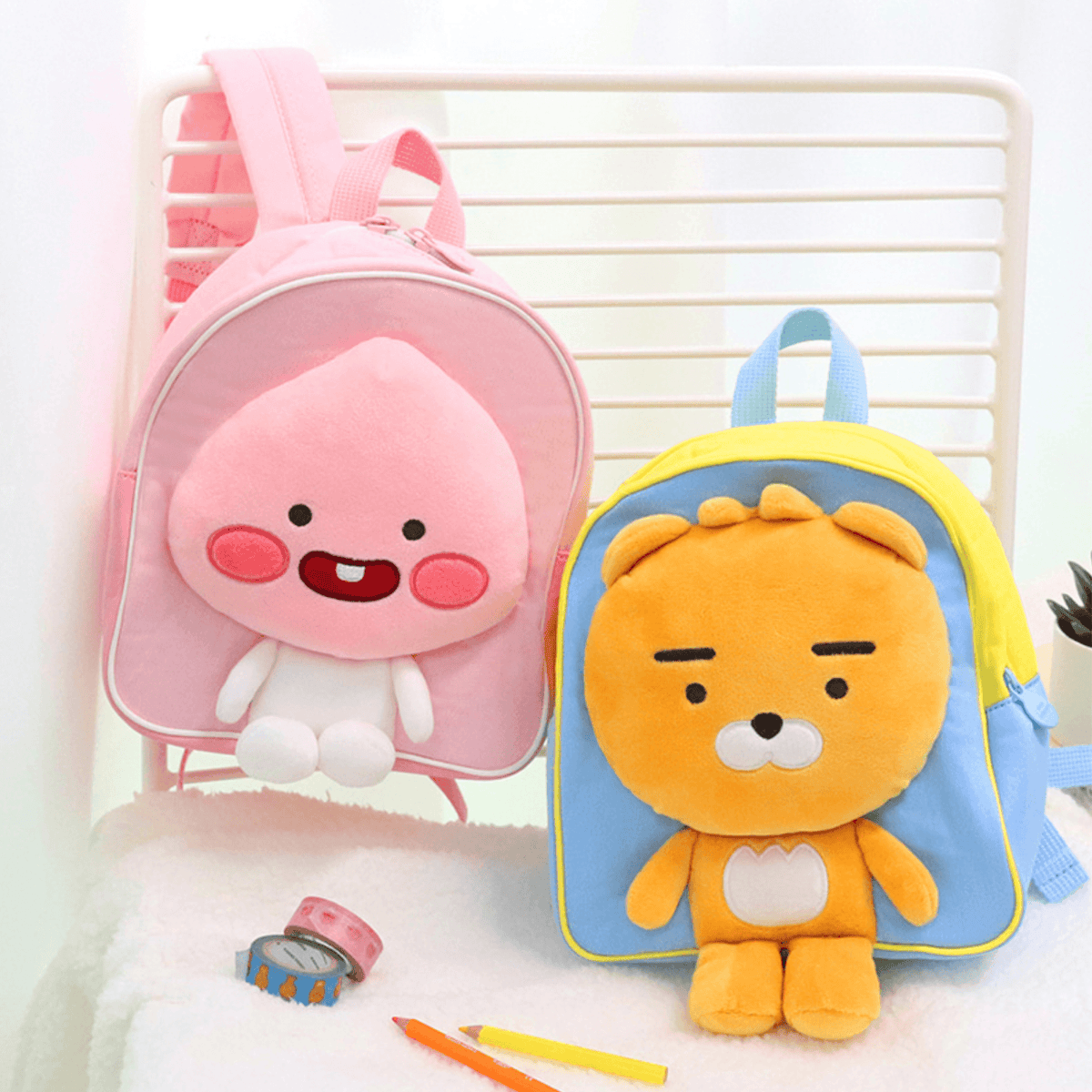 little FRIENDS Kids Soft Plush Toy Doll Toddler Backpack - SkoopMarket